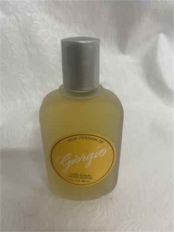 Giorgio perfume bottle