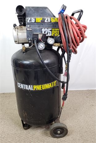 Central Pneumatic Air Compressor 21 Gal Model 67847
