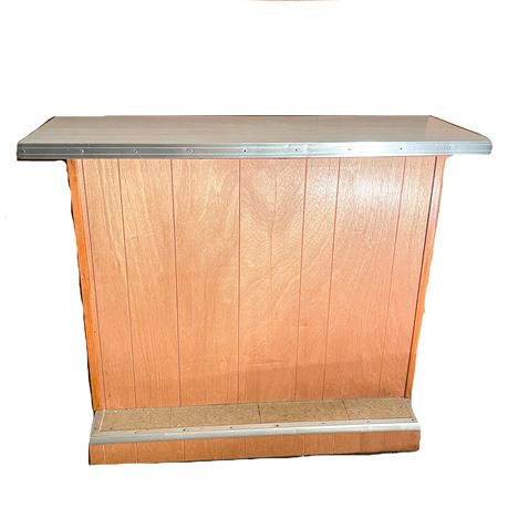 Vintage Wood Panel Bar