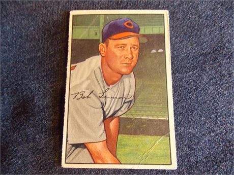 1952 Bowman #23 Bob Lemon, Cleveland Indians