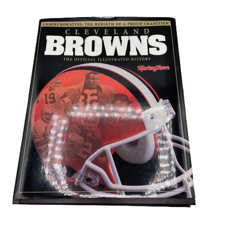 Reggie Rucker Signed Cleveland Browns Illustrated History Book