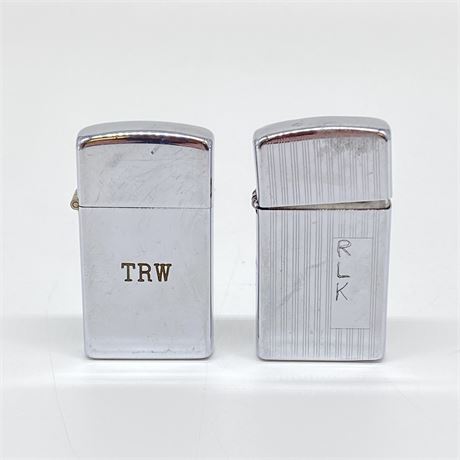 Two 1960's Zippo Lighters