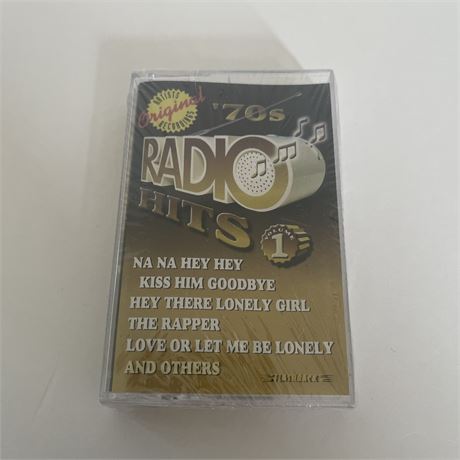 70’s Radio Hits Compilation Cassette NEW