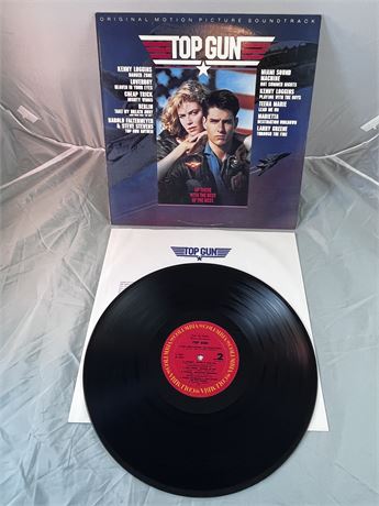 Top Gun Original Motion Picture Soundtrack Vinyl Record