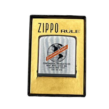 Vintage Miniature Zippo Rule 25' Measuring Tape