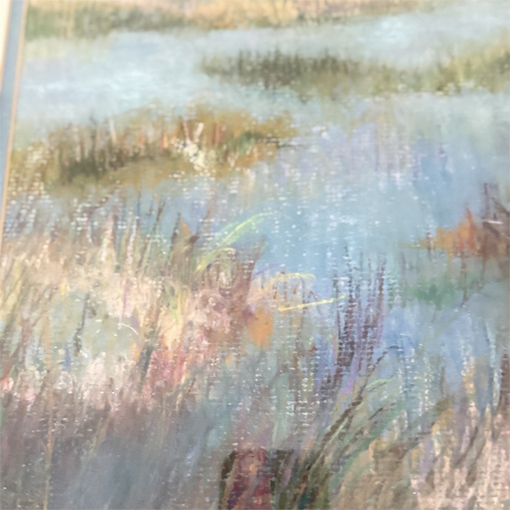 Rust Belt Revival Online Auctions - Original Pastel, Tidal Marsh ...