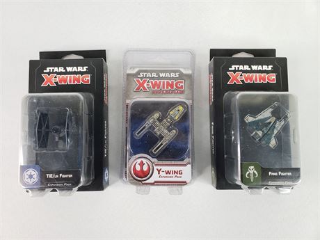 Star Wars X-Wing Miniatures Game Fighters