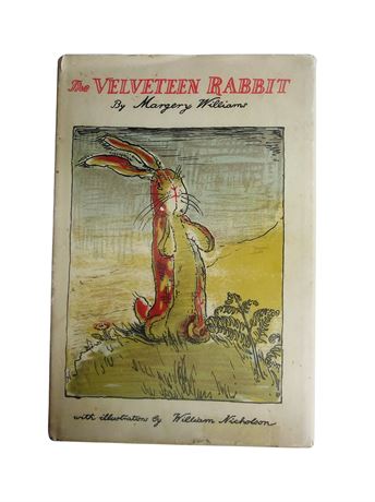 The Velveteen Rabbit FIRST EDITION 16TH PRINTING Children's Book Vintage Nichols