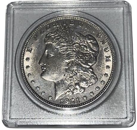 1921 US Morgan Silver Dollar Coin