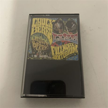 Chuck Berry Live at The Fillmore Cassette 314 520 203-4
