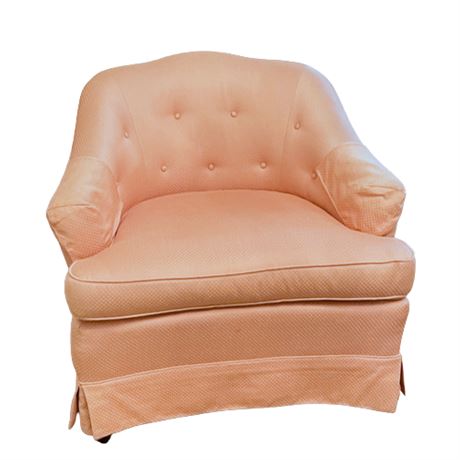 Vintage Coral Arm Chair