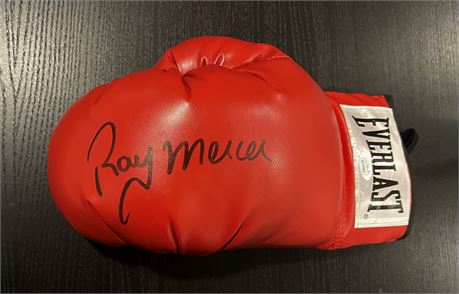 Ray Mercer Boxer Signed Boxing Glove Certified