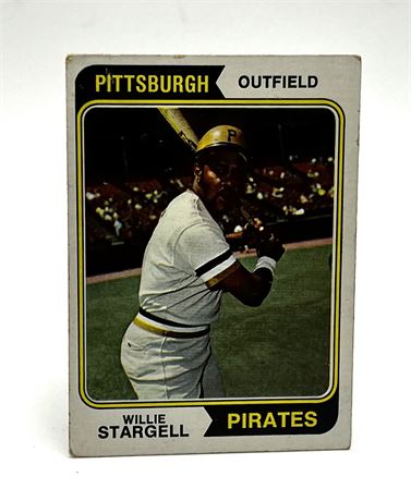 Willie Stargell Pirates Topps #100 Baseball Card