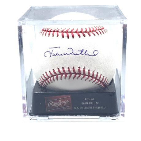 Jake Westbrook Autographed Official Major League Baseball in Case