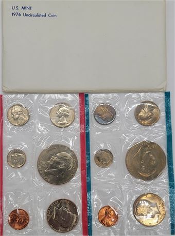 1976 US Mint Set W/ Treasury Envelope