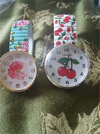 Pair Of Ladies Novelty Wristwatches
