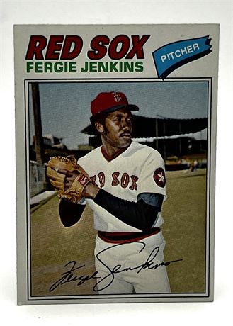 Fergie Jenkins Red Sox Topps #430 Baseball Card