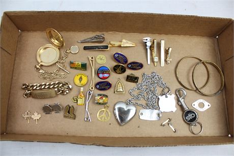 Costume Jewelry, Pins, and More
