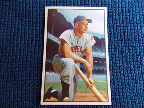 1953 Bowman #8 Al Rosen, Cleveland Indians