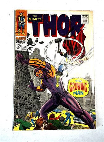 Marvel Comics THE MIGHTY THOR #140 Vol. 1 May 1967 Comic