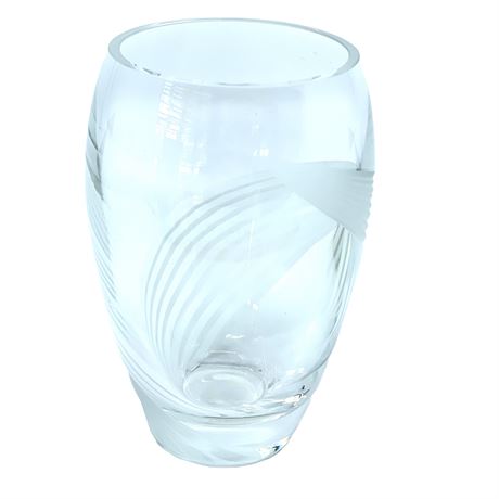 Lenox 'Windswept' Crystal Vase