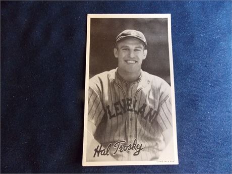 1936 Goudey Wide Pen Premium - Hal Trosky, Cleveland Indians