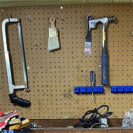 Small Household Tool  and Large Shelf Lot Buy Out