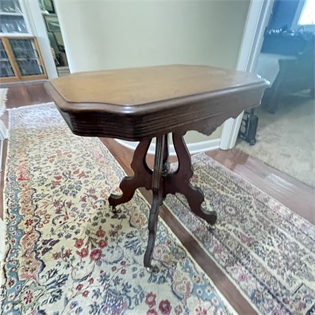 Antique Victorian Foyer Table