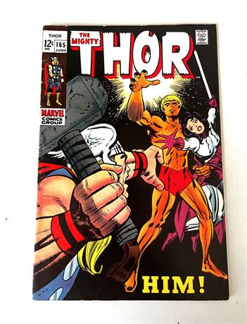 June 1969 Vol. 1 Marvel Comics "THE MIGHTY THOR" #165 Comic