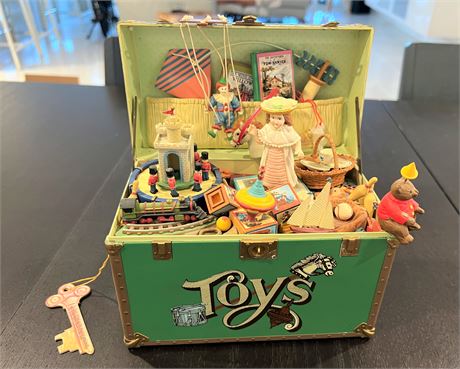 Enesco Treasure Chest of Toys Music Box