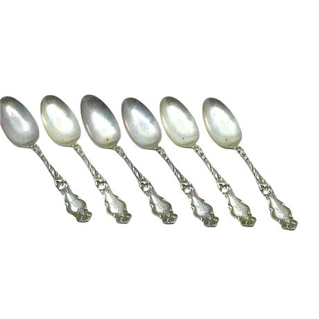 Sterling Silver Monogramed Tea Spoons