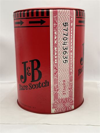 1975  J & B Rare Scotch Foot Stool