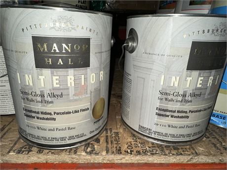 (2) Gallons Paint