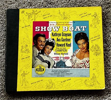Original MGM Show Boat Musical MGM 4 Record Set