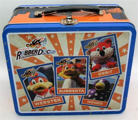 Akron Rubber Ducks Lunchbox & Ticket