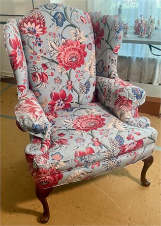 Wing Back Chair by Sherrill