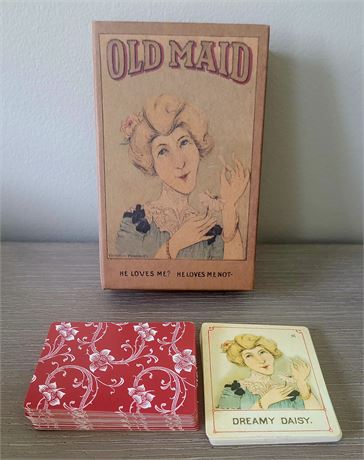 Vintage Boxed OLD MAID card game