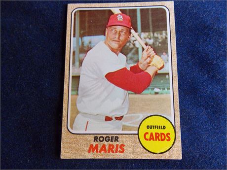 1968 Topps #330 Roger Maris