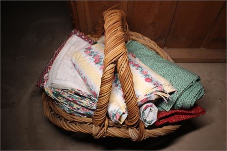 Basket of Fabric