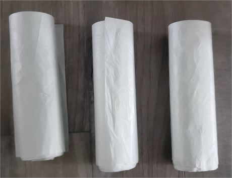 (75) 40x48 45 gallon garbage bags (3 rolls of 25 each)