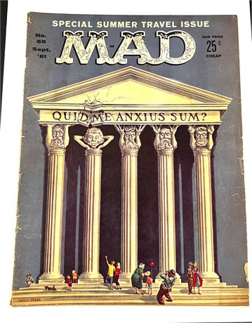 MAD Magazine #65 Sept. 1961 Edition