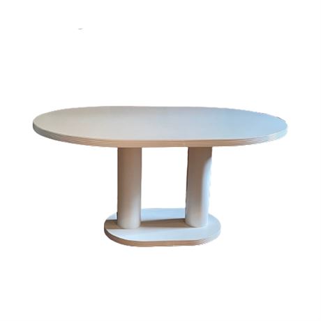 Vintage Double Pedestal Formica Table