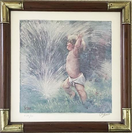 Vickers Signed "Free Spirit" and Numbered xvii/cc