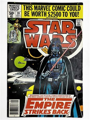 Marvel Star Wars The Empire Strikes Back #39 Comic Book