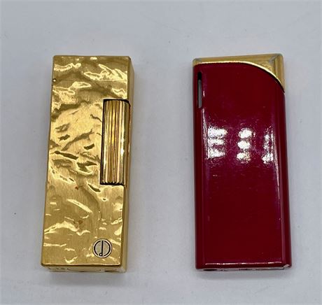 Ladies Vintage Dunhill and Felter Lighters