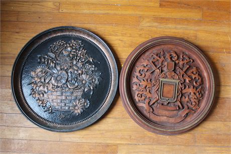 Decorative Wall Plaque and Tray