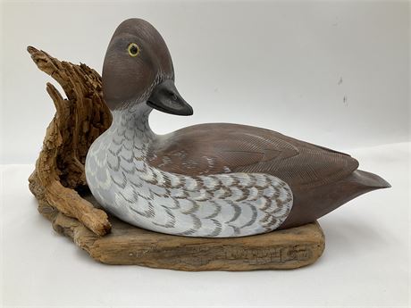 1981- Willi Gordos Handcrafted Woodland Duck