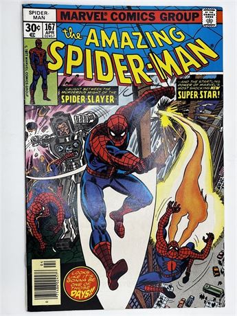 The Amazing Spider-Man #167 Comic Book