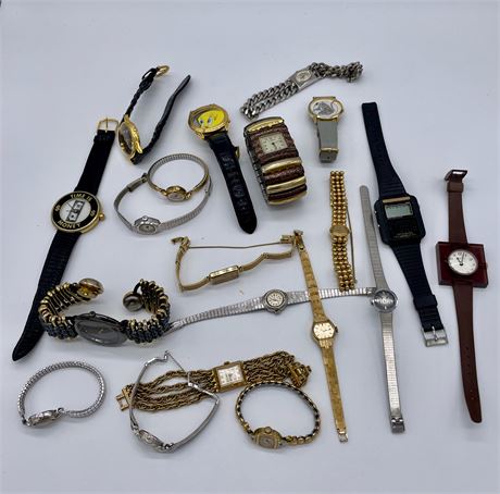 Group of Ladies Novelty Watches