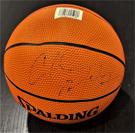 Charles Barkley Signed Mini Basketball